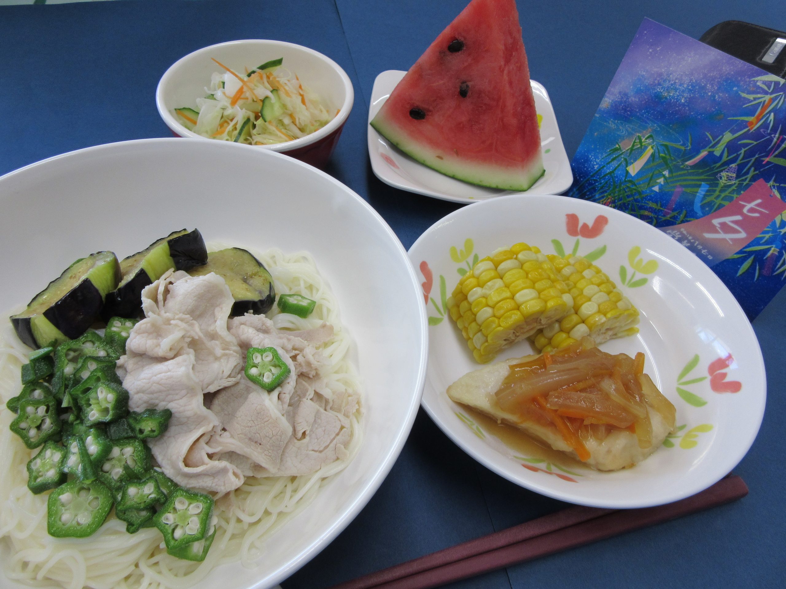 8月の病院行事食のご紹介 　
