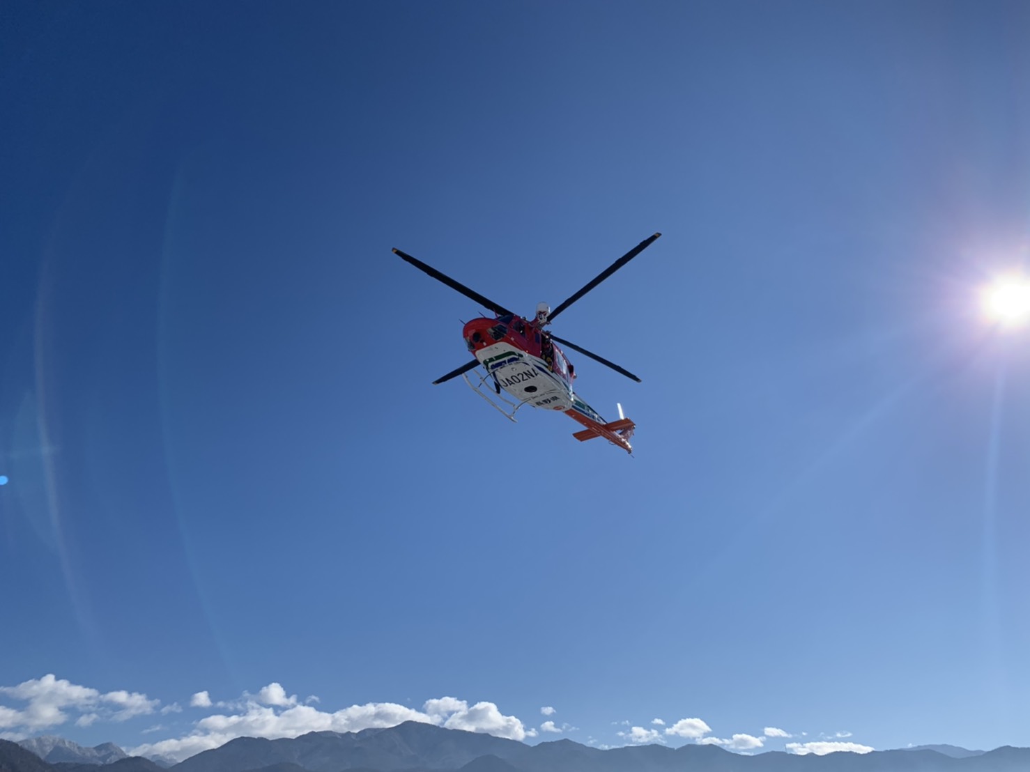 長野県消防防災ﾍﾘｺﾌﾟﾀｰ「ｱﾙﾌﾟｽ」合同訓練を行いました | JA長野厚生連